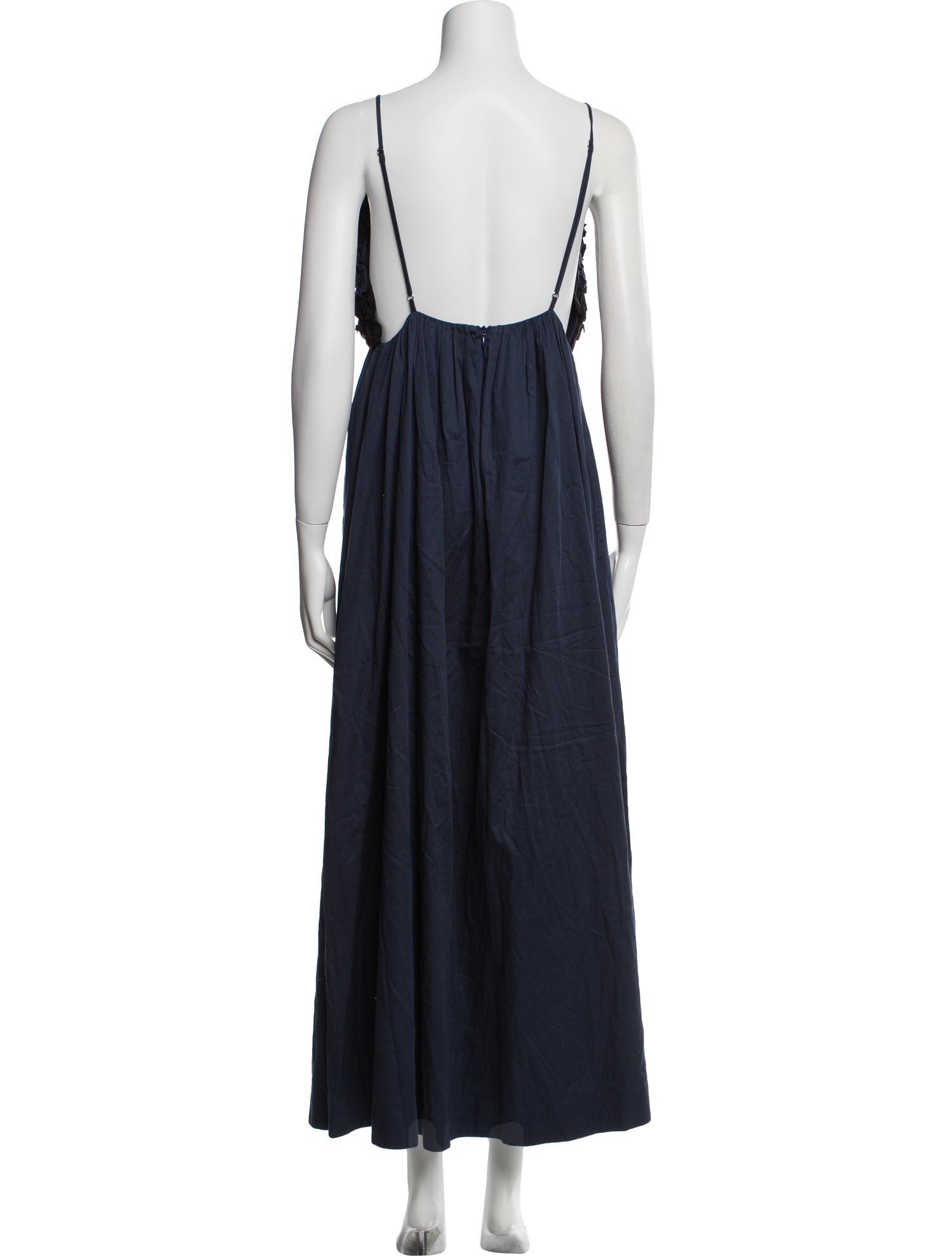Mara Hoffman V-Neck Long Dress